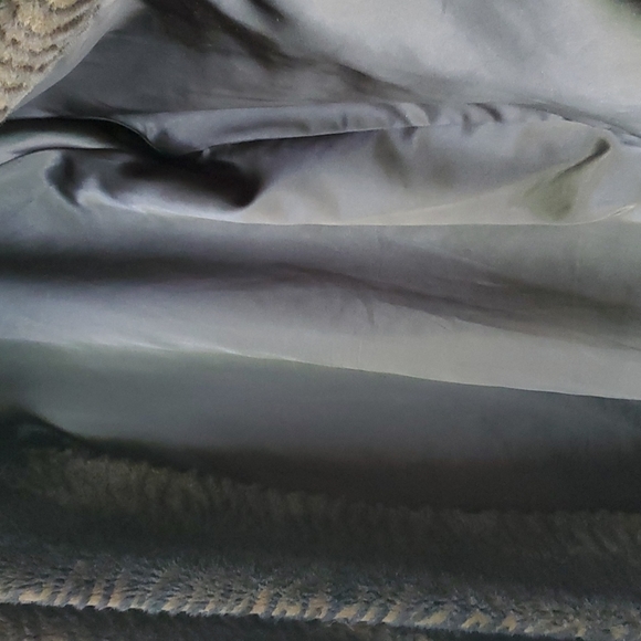 Long Brown Patterned Faux Fur Coat - Picture 3 of 7